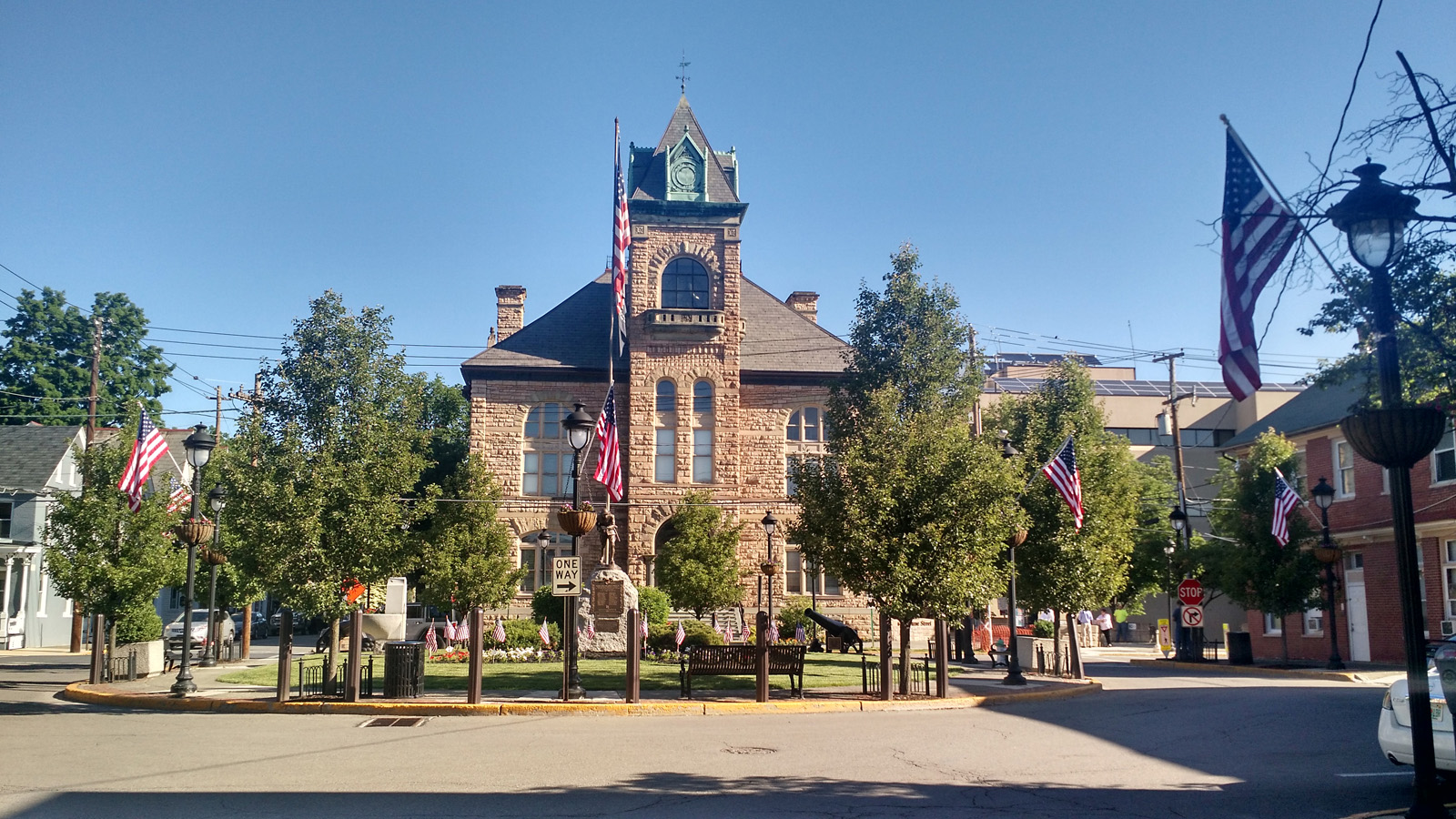 Monroe County Courthouse in Stroudsburg, Pennsylvania